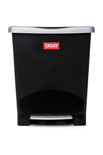 Tatay Millenium Rectangular Step-On Polished Pedal Bin