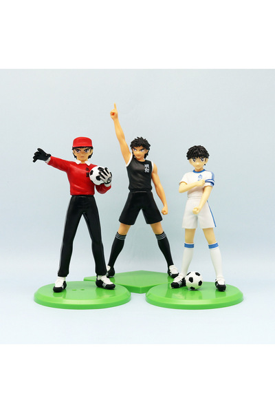 Choice6 بانداي 3 قطعة-لا صندوق 18 سنتيمتر الكابتن ماجد أنيمي الشكل أوزورا تسو...