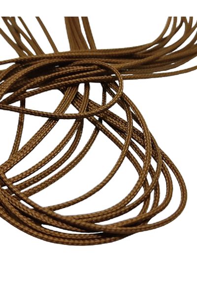 Firebird Takı Aksesuar Ve Kamp Malzemeleri 45 μέτρα Καφέ Χρώμα 1,5 mm Paracord Σχοινί βραχιολίου