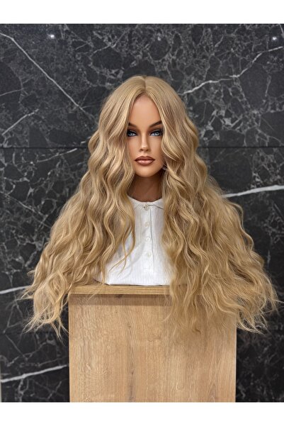 Fenomen Peruk Karamel Yoğun Dalgalı Vip Peruk