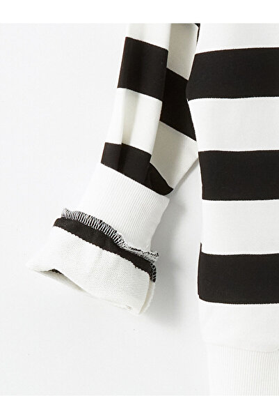 LC Waikiki Χοντρό φούτερ για κορίτσια με λαιμόκοψη - W4bb72z4