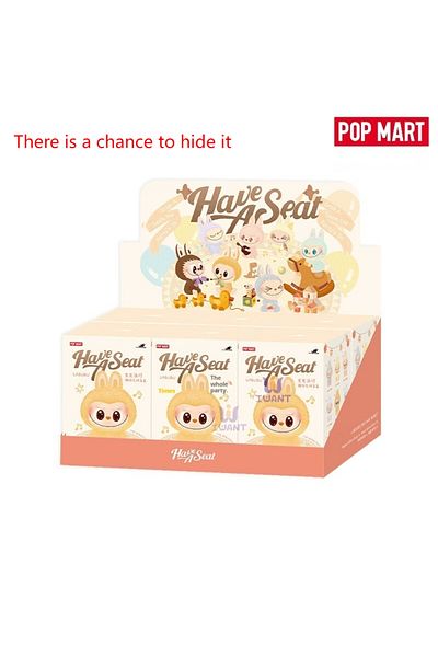 Choice Hot Labubu The Monsters Have A Seat Series Vinyl Plush Doll Blind Box Toy Action Figure Anime Mod...