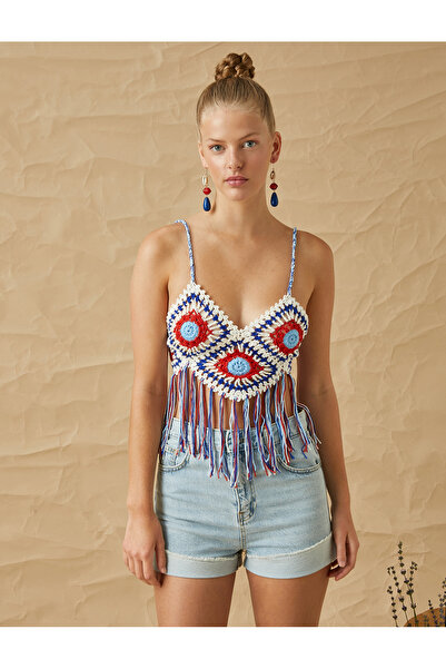 Koton Háčkovaný Bustier