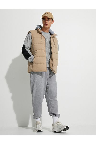 Koton Jogger-Jogginghose mit Spitzenbund und Taschendetail