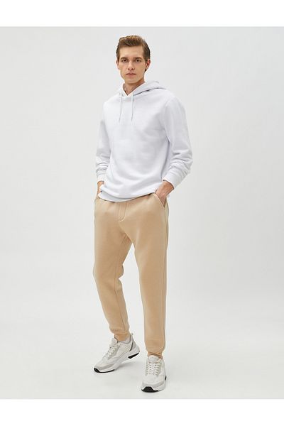 Koton Basic Jogger Sweatpants with Lace Waist Pocket