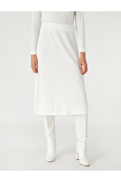 Koton Midi Boy Çan Etek