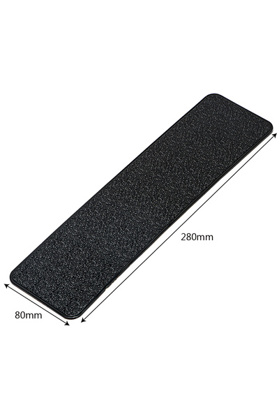 Choice black Large Long Car Dashboard Sticky Pad Non-Slip PU Leather Mat Gel ...