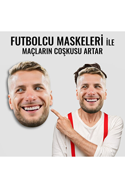 heryerehediye Lastikli Kalın Karton İmmobile Maskesi 5 Adet (Kullanıma Hazır)
