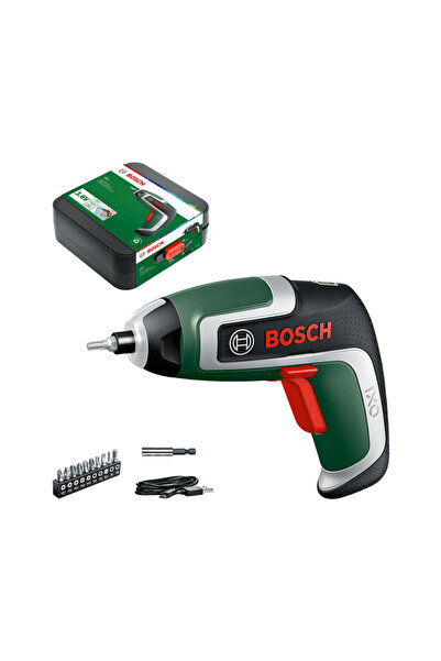 Bosch IXO7 Elektrikli Akülü Tornavida Seti Elektrikli Matkap 1 Ana Ünite 10 T...