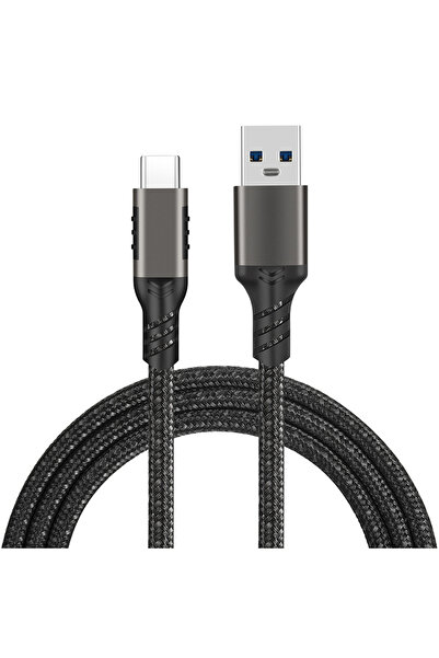 Choice كابل USB 3.2 Gen2 بطول متر واحد مع غلاف مضفر، بسرعة 10 جيجابت في الثان...