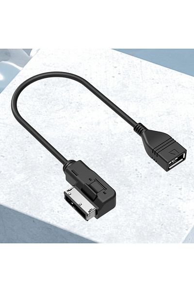 VODOOL USB Aux Cable Music MDI MMI AMI To USB Female Interface Audio AUX Adapter Data Wire for VW for Au...