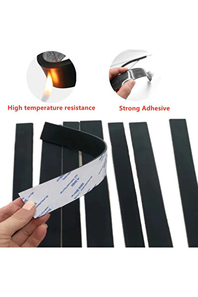 choice2 شريط سيليكون أسود ذاتي اللصق، مانع للانزلاق، ماص للرطوبة، بطول 50 سم ...