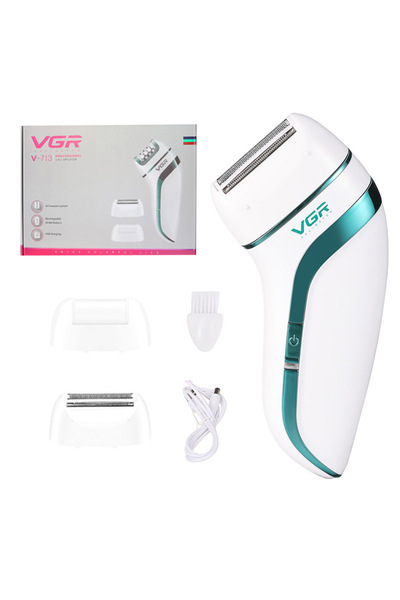 VGR Original VGR 3-In-1 Ladies Epilator, Electric Shaver, Leg Body Hair Removal, Wet Dry Lady's Bikin...