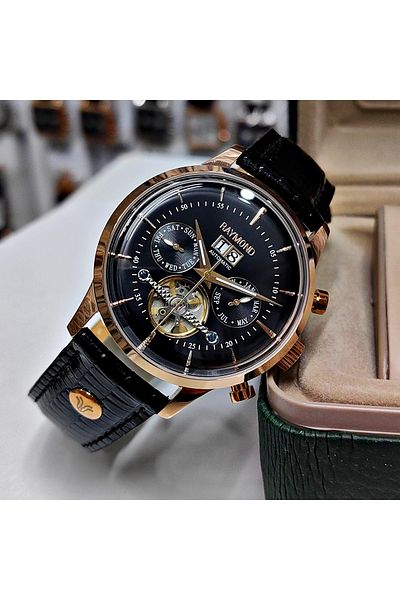 Raymond Automatic Mechanism Men's Wristwatch