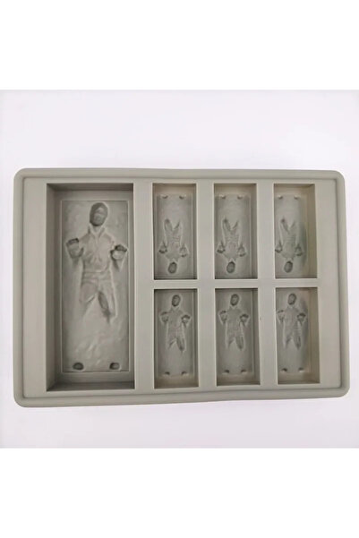 Choice مجموعة قوالب السيليكون هان سولو في كاربونيت قوالب حلوى الشوكولاتة المث...