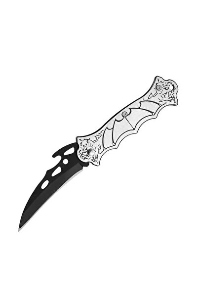 Choice سكين قابلة للطي فضية اللون، سلسلة مفاتيح، سكين محمولة للتخييم والدفاع عن النفس، سكين تكتيكية للبقاء على قيد الحياة، سكين لفتح الفواكه