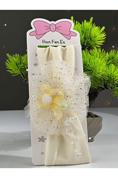 Chocuk مجموعة ربطة شعر وإبزيم للفتيات الصغيرات مصنوعة من قماش عضوي لا يترك عل...