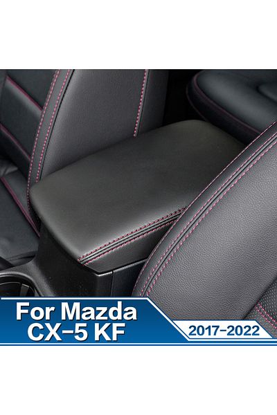 Choice Black Line 2017-2022 1pcs Car Armrests Box Cover Decoration Interior Auto Accessories For Mazda Cx-5
