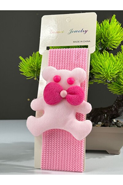 Chocuk مجموعة ربطة شعر وإبزيم للفتيات الصغيرات مصنوعة من قماش عضوي لا يترك عل...