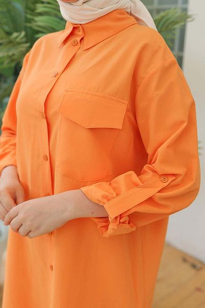 Armine TREND -Shirt Collar Pocket Tunic-24Yt470
