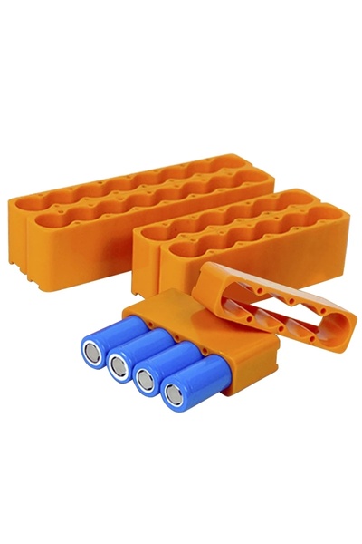 Choice تركيبات بطارية 18650 لآلة اللحام النقطي صف واحد على الوجهين لحام نقطي تثبيت بلاستيكي ثابت...