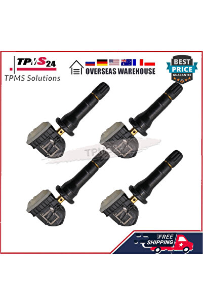 Choice 4 قطع من حساسات مراقبة ضغط الإطارات 13598772 لسيارات بويك إنفيجن، كادي...