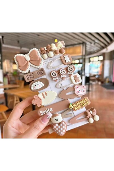 Chocuk Kız Çocuk Ve Bebek Karışık Çoklu Toka Seti