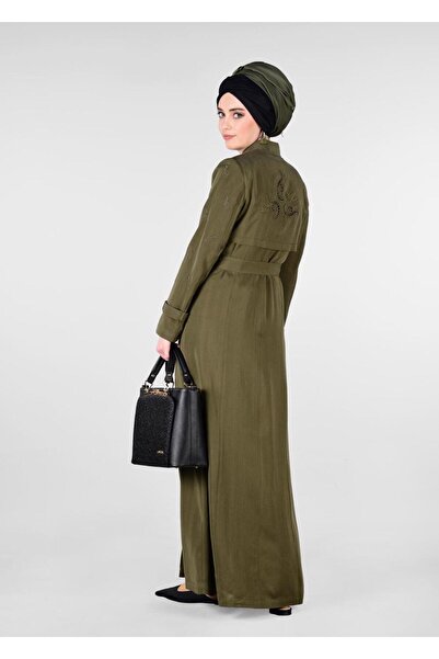 Alvina Jacket with Pockets and Leaf Print 1228