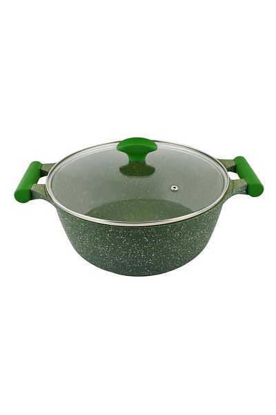 Prestige Essential Granite 34cm Casserole with Lid Non-Stick