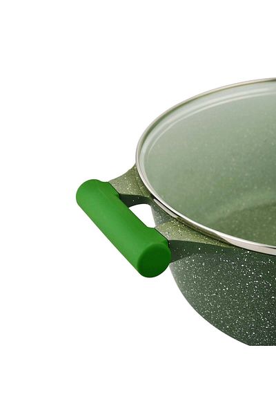 Prestige Essential Granite 34cm Casserole with Lid Non-Stick