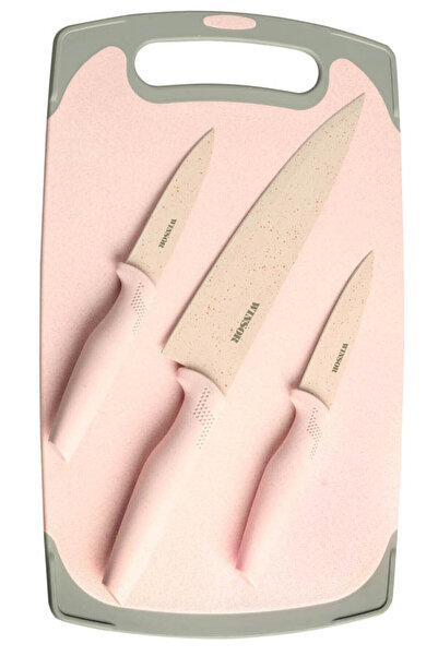 Winsor Cutting Board Knife Set Assorted Colors
