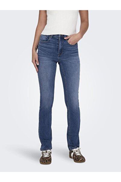 ONLY Slim Fit Kot Pantolon ONLWILLOW Yüksek Bel Slim Fit Kot Pantolon