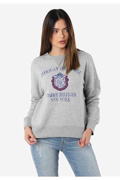 Tommy Hilfiger Comfortable Organic Cotton Sweatshirt - Printed