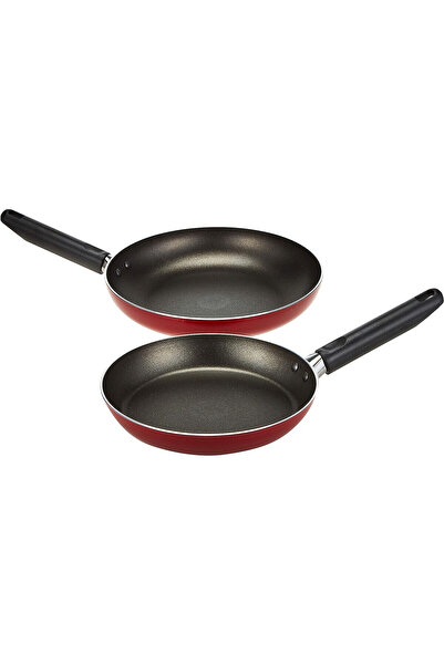 Prestige Classique 16 Piece Cookware Set | Saucepan and Casserole Set with Glass Lid | Color Red