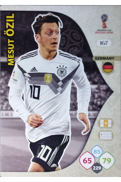 Panini 2018Wc Mesut Özil Karte
