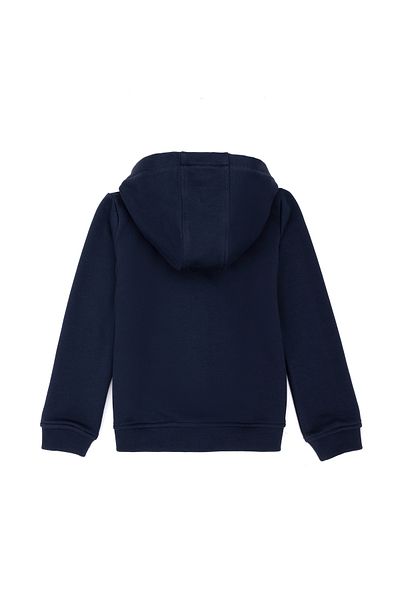 U.S. Polo Assn. Hanorac pentru copii cu glugă bleumarin - 50269418 -VR033