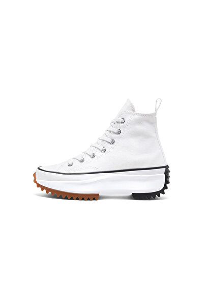 Converse Unisex White Platform Sneaker - Run Star Hike