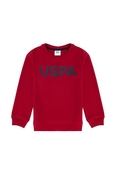 U.S. Polo Assn. Hanorac roșu de bază pentru copii 50269425 -VR030