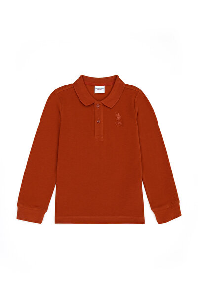 U.S. Polo Assn. Boy's Tile Basic Polo γιακά φούτερ 50269421-VR031