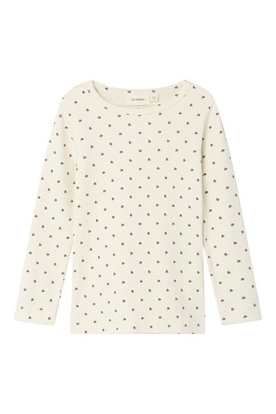 Lil' Atelier Oberteil mit langen Ärmeln Slim Fit
