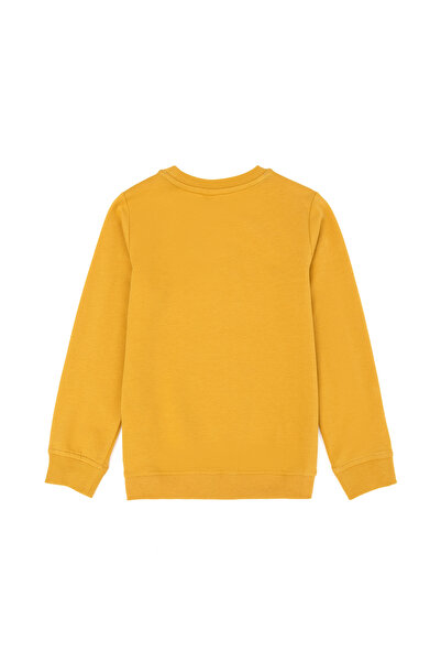U.S. Polo Assn. Erkek Bebek Hardal Basic Sweatshirt 50276002-VR072