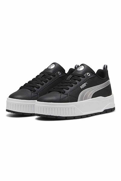 Puma Women's Platform Sole Black Sneakers