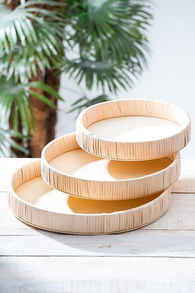 ACAR Round 3 Piece Straw Tray