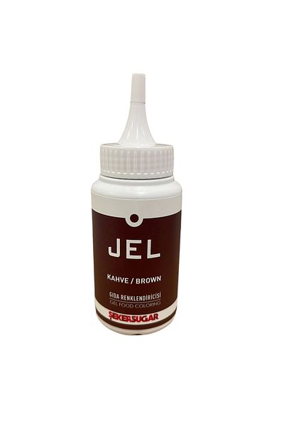 ŞEKER & SUGAR 150 Gr. Brown Gel Gida Colorant