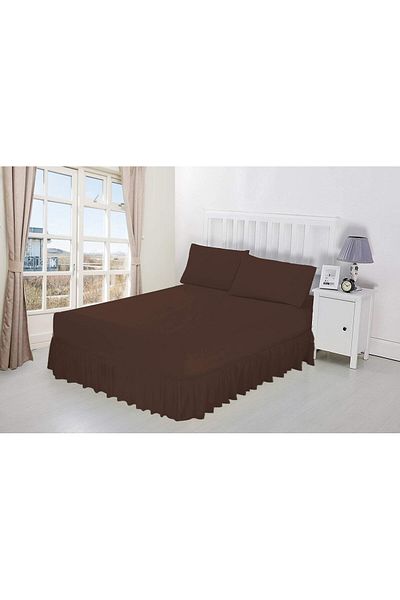 Zarif Home Baza Frilled Leaf Set-Single Person