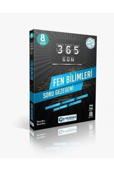Gezegen Yayıncılık 8.sınıf Lgs Fen Bilimleri 365 Gün Soru Gezegeni