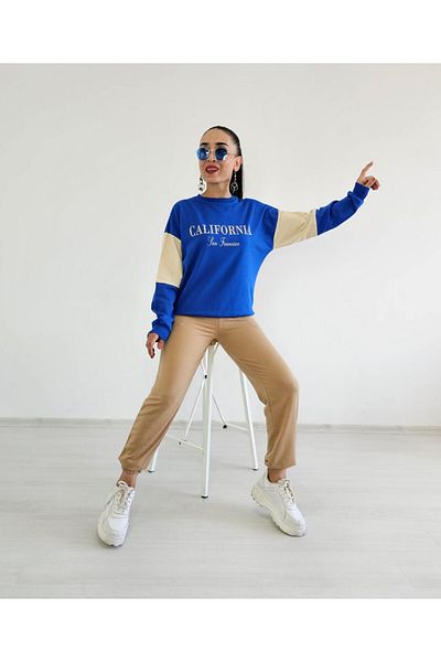 Altı Üstü Butik Нов суитшърт с щампа „Калифорния“
