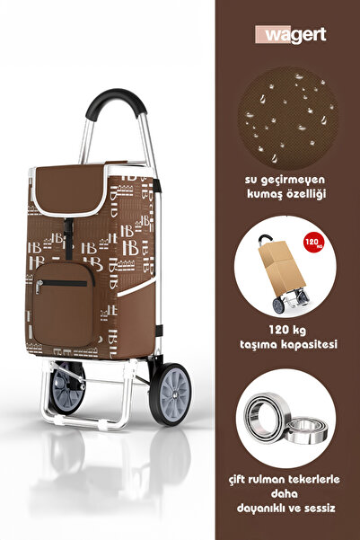 Vadi Pazar Arabası Metal Tekerlekli Pazar Arabası