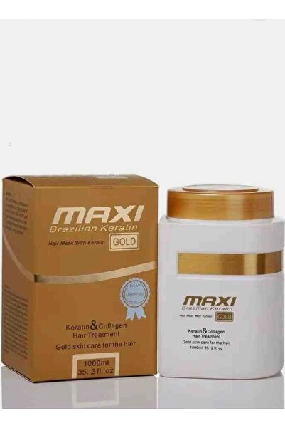 MAXİ Maxi Gold Brazilian Keratin Saç Bakım 1000ml