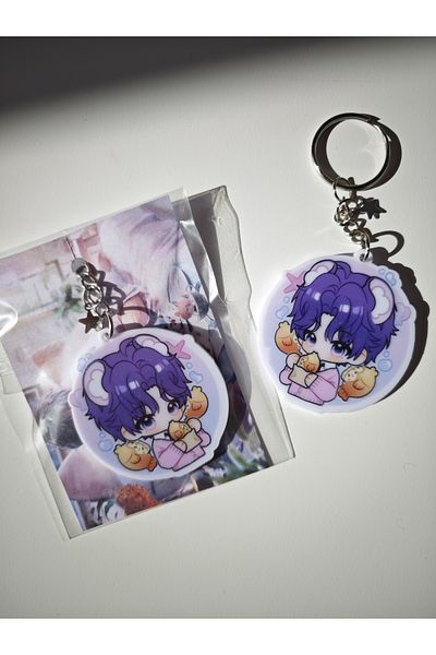 Yenaplanner Ornament pentru geantă Love And Deepspace/lanț cheie (1 bucată)